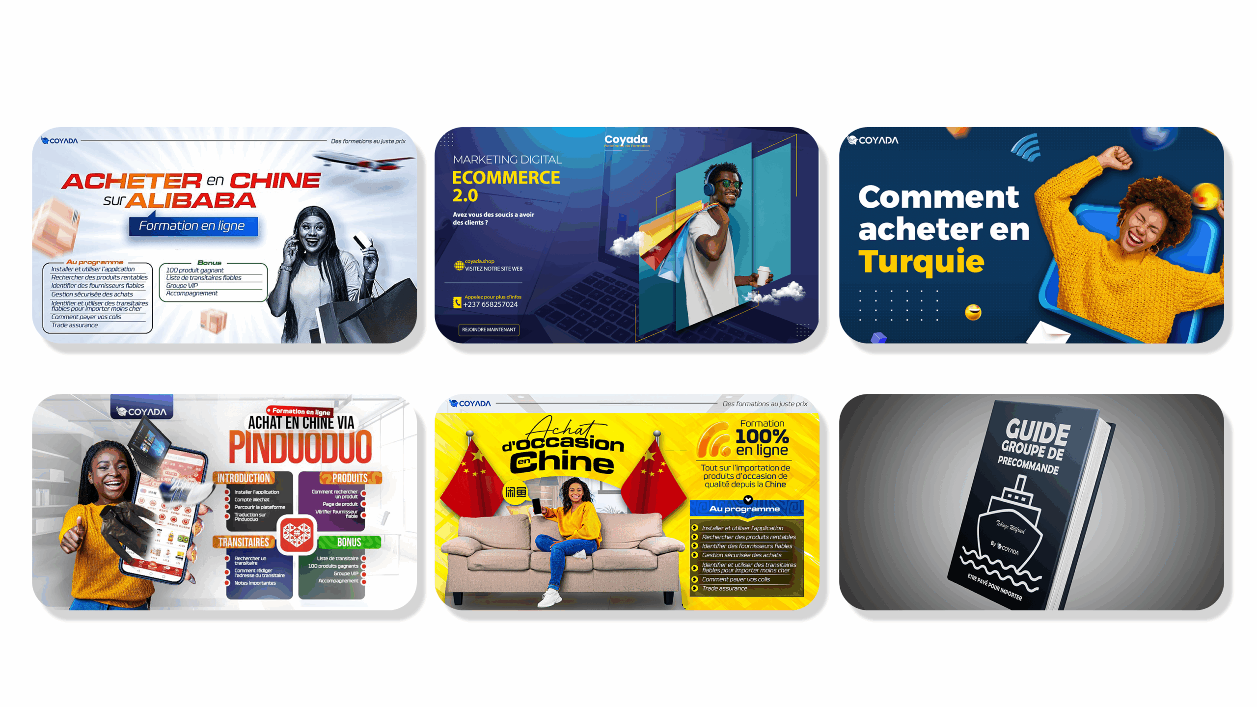 Le Pack Business Coyada: Toutes les formations pour lancer ton business en ligne!